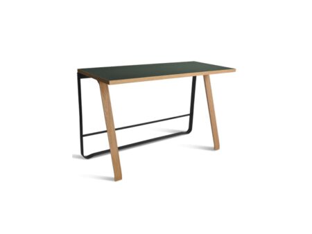 Bent Hansen - Hemingway - Skrivebord - Eg / Grøn - L: 120 x W: 51 x H: 73,5 cm