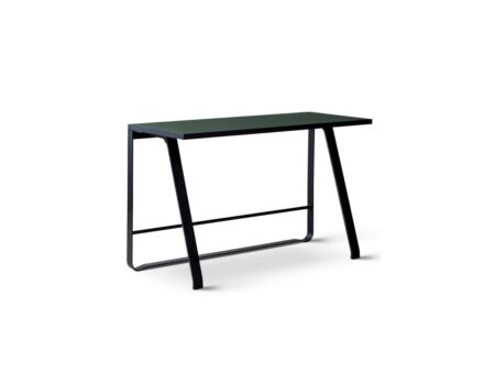 Bent Hansen - Hemingway - Skrivebord - Sort / Grøn - L: 120 x W: 51 x H: 73,5 cm