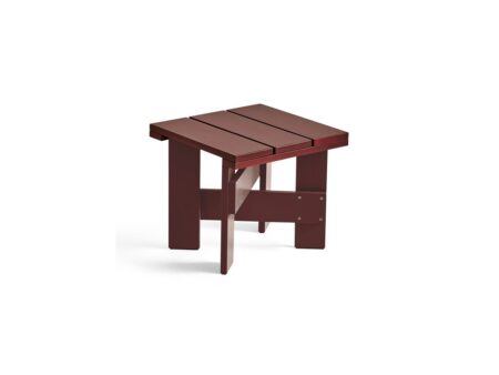 HAY - Crate Low Table - Sidebord - Iron Red - H45 x W49 x L49 cm