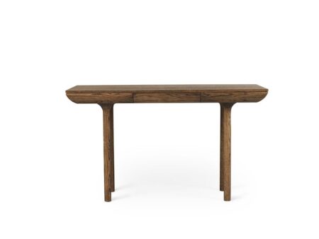 Warm Nordic - Rúna Table / 130 - Skrivebord - Smoked Oak - L130 x W65 x H75 cm