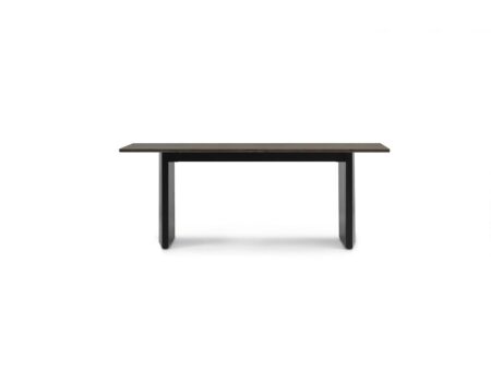 Normann Copenhagen - Panel Table 90 X 200 Cm - Spisebord - Black/Dark Brown - H: 75 x W: 90 x L: 200 cm