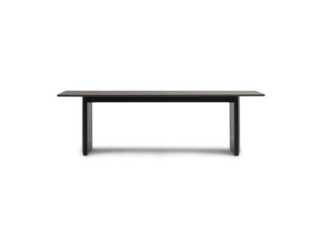 Normann Copenhagen - Panel Table 90 X 250 Cm - Spisebord - Black/Dark Brown - W250 x H75 cm