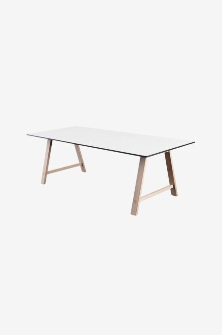Andersen - T1 Bord med udtræk 95 x 180 cm - Hvid - Spiseborde - - Homeroom