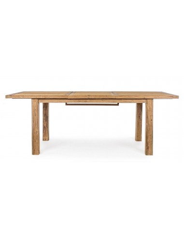 Havebord med udtræk i genanvendt teaktræ 160 - 220 x 95 cm - Teak