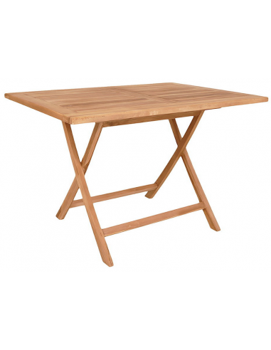 OVIEDO Havebord i teaktræ H75 x B120 x D80 cm - Teak OVIEDO Havebord i teaktræ H75 x B120 x D80 cm - Teak