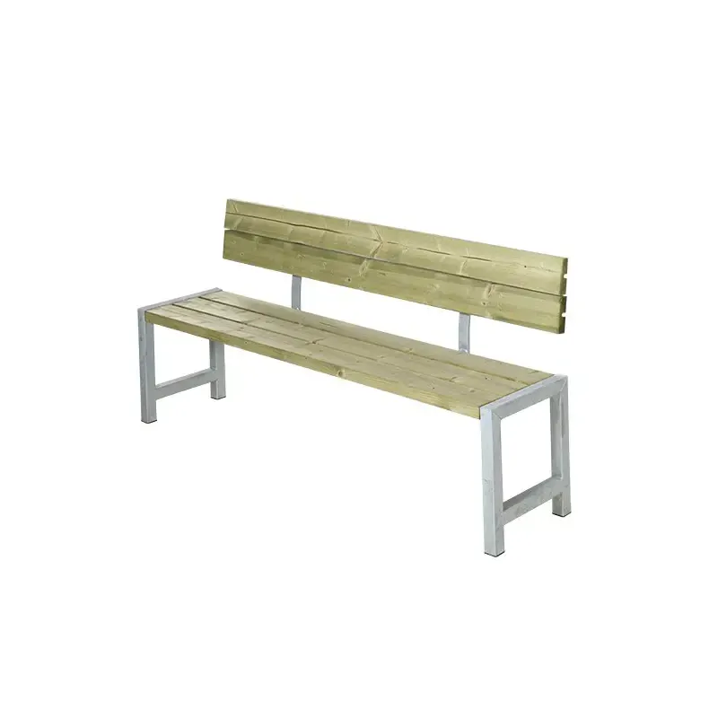 Plus Plankebænk med planker og ryglæn - tryk impr. Plus Plankebænk med planker og ryglæn - tryk impr.