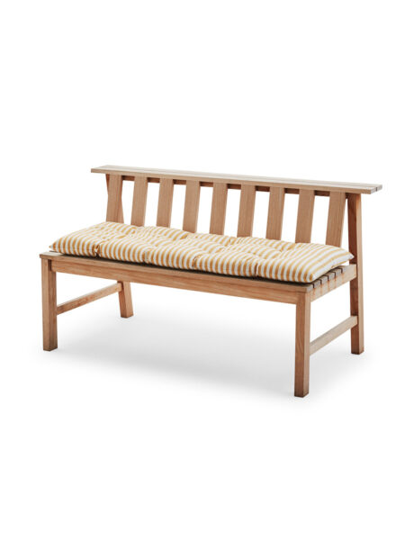 Skagerak Hynde til Plank Bænk fra Fritz Hansen (Golden Yellow Stripe)