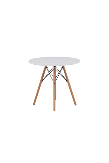 Danburi spisebord Ø60cm hvid