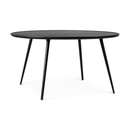 Mater Accent Spisebord Ø: 140 cm - Sortlakeret Egetræ
