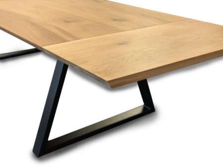 Plankebord eg med tillægsplade 240/290 x 100 cm