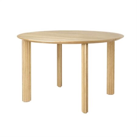 Umage Comfort Circle rundt spisebord - Ø 120 cm - Lys eg
