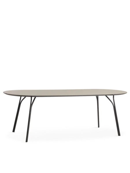 WOUD TREE SPISEBORD BEIGE/SORT - 220