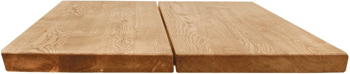 Asta, Tillægsplade, natur, H4x50x103 cm, egetræ Asta, Tillægsplade, natur, H4x50x103 cm, egetræ