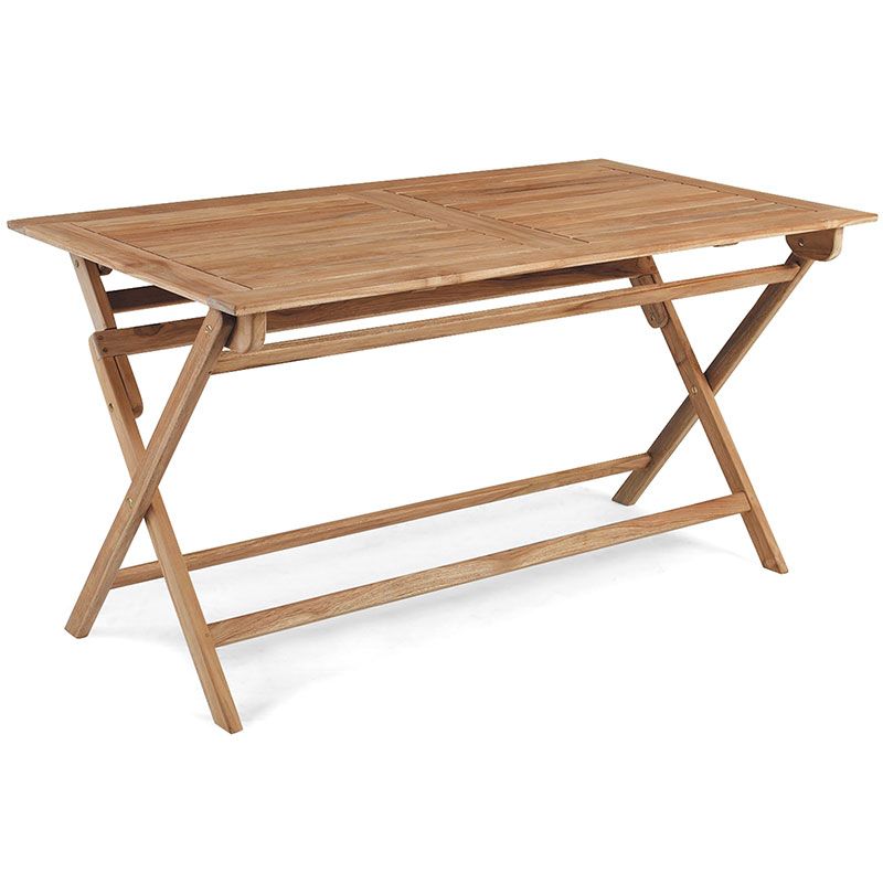 Brafab, Vevi Spisebord 80x140 cm Natur Teak Brafab Brafab, Vevi Spisebord 80x140 cm Natur Teak Brafab