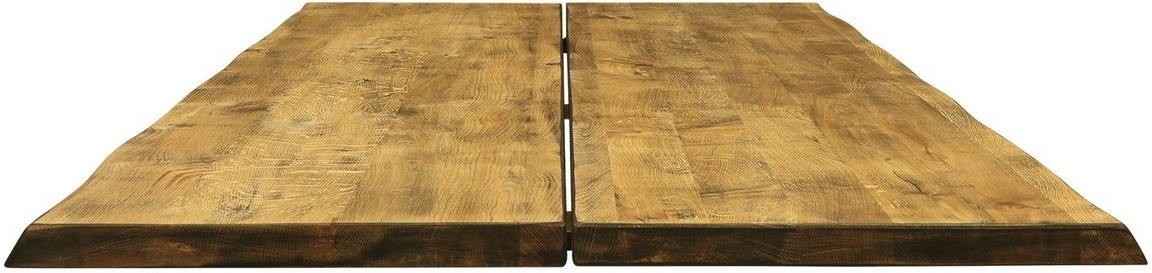 Hugin, Bordplade til sofa- eller cafébord, vintage, H4x80x120 cm, egetræ Hugin, Bordplade til sofa- eller cafébord, vintage, H4x80x120 cm, egetræ