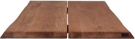 Hugin, Tillægsplade til Hugin plankebord, mocca, H4x103x50 cm, egetræ
