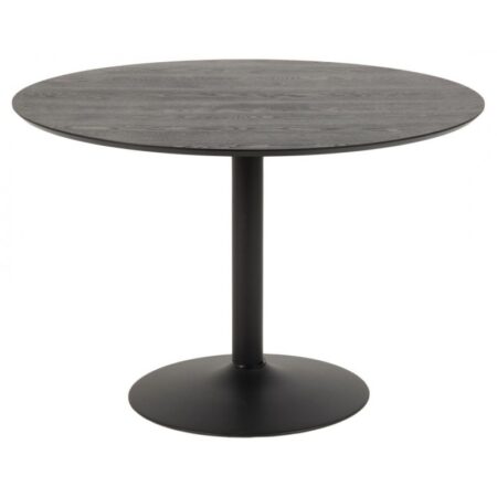Ibiza spisebord Ø110cm - Sort