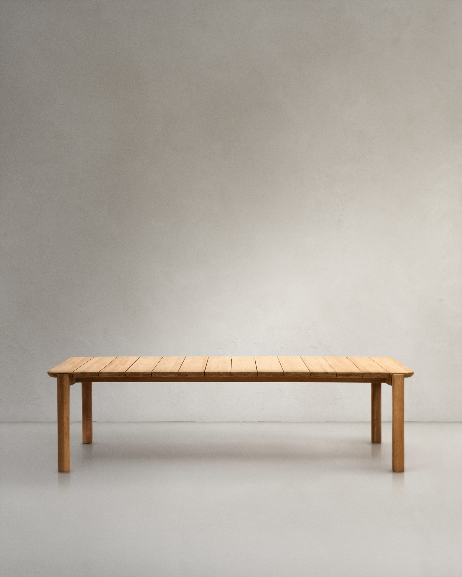 Icaro, Udendørs spisebord, natur, H76x280x112 cm, teaktræ Icaro, Udendørs spisebord, natur, H76x280x112 cm, teaktræ
