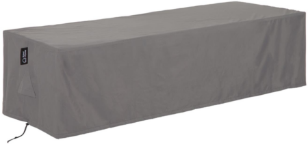 Iria, Beskyttelsesovertræk til udendørs bord, grå (75 x 205 cm.)