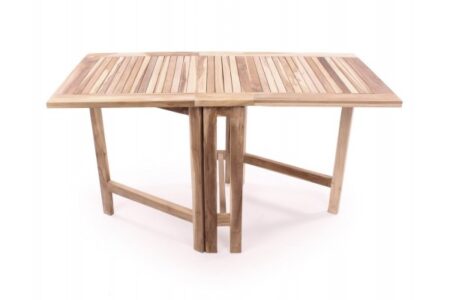 Lærke teak Butterfly bord 65x130 cm