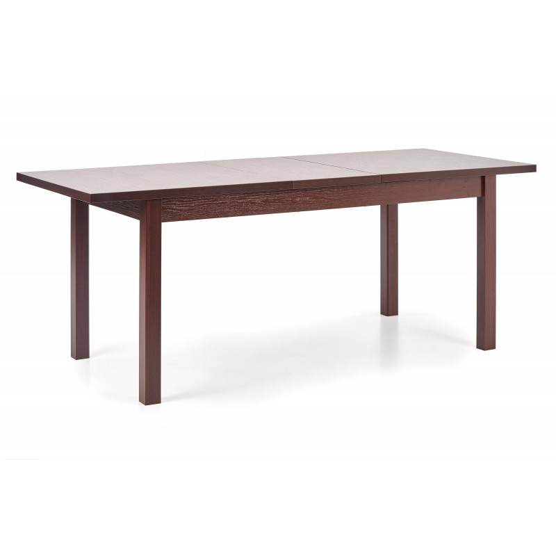 MAURYCY Spisebord med udtræk 181cm udvides til 158cm - mørk Valnød MAURYCY Spisebord med udtræk 181cm udvides til 158cm - mørk Valnød
