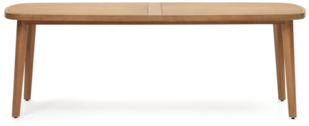 Maset, Udendørs bord, natur, H77x225x100 cm, massivt træ