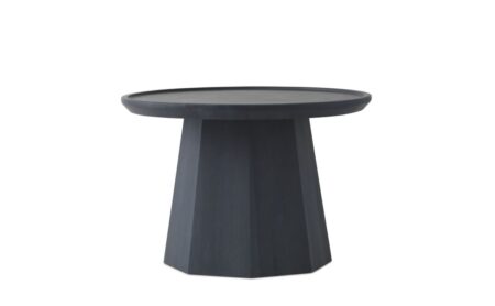 Normann Copenhagen Pine Bord Stor H: 44,6 x Ø: 65 cm - Mørkeblå