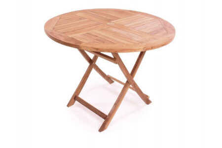 Prag Teak Havebord Ø 70 cm