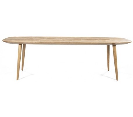 Spisebord i genanvendt teaktræ 260 x 100 cm - Teak Spisebord i genanvendt teaktræ 260 x 100 cm - Teak