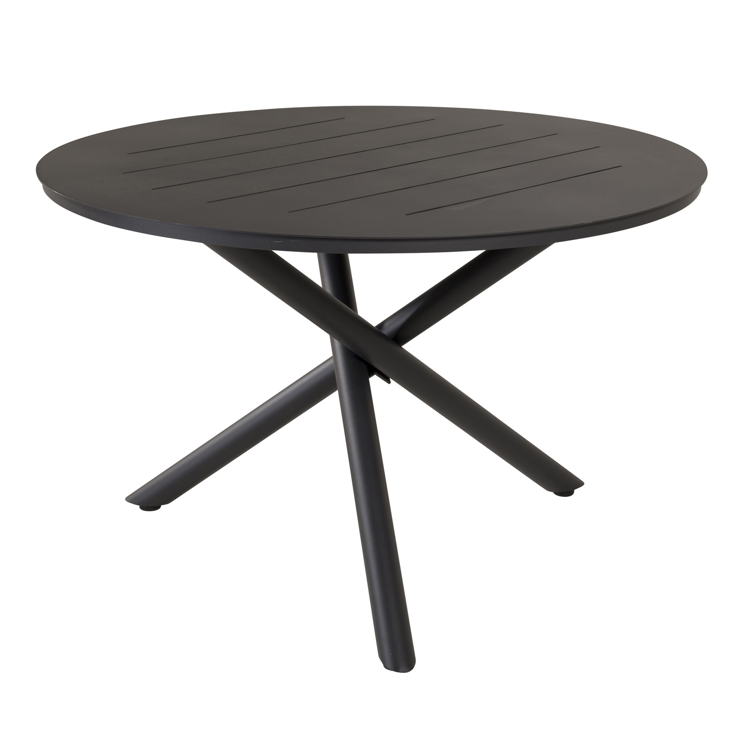 VENTURE DESIGN Alma havebord - sort aluminium (Ø120) VENTURE DESIGN Alma havebord - sort aluminium (Ø120)