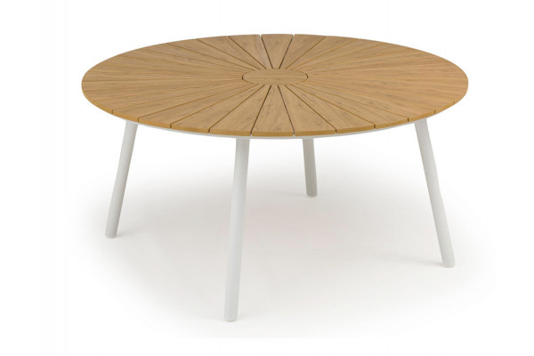 DaneLine Adam Havebord - Nonwood - Ø130 cm - Hvid DaneLine Adam Havebord - Nonwood - Ø130 cm - Hvid