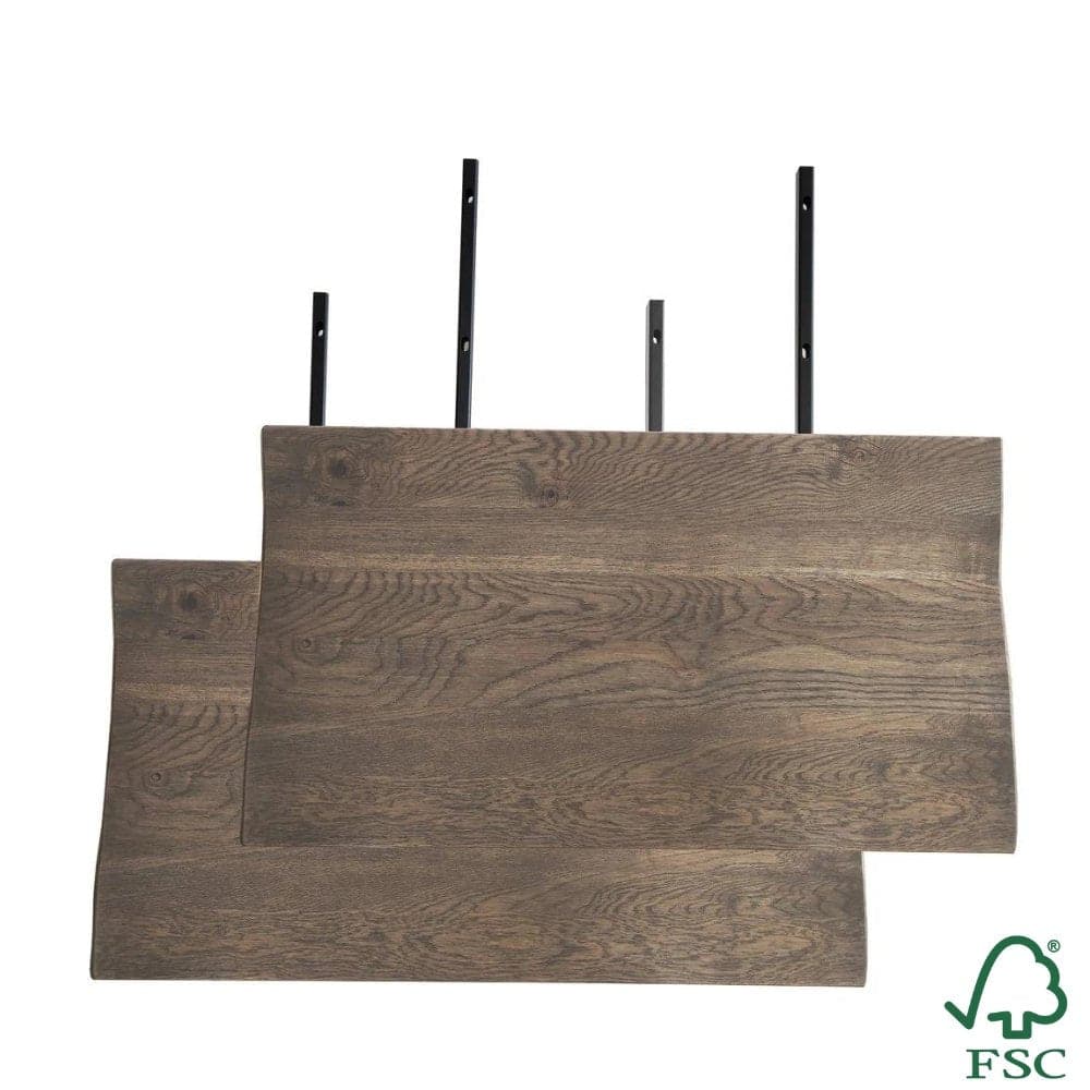 Tillægsplader til Venus / Avila Plankebord - Smoked Olieret Egetræ 50 cm (2 stk) Tillægsplader til Venus / Avila Plankebord - Smoked Olieret Egetræ 50 cm (2 stk)