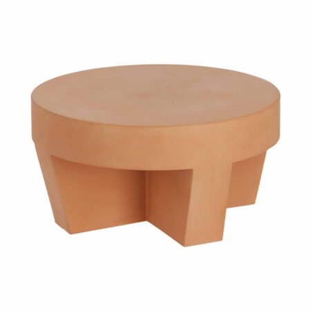 KAVE HOME Vilena havebord, rund - terracotta (Ø60)