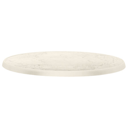 PULSIVA Bordplade Sevelit rund; 60 cm (Ø); Hvid; Rund
