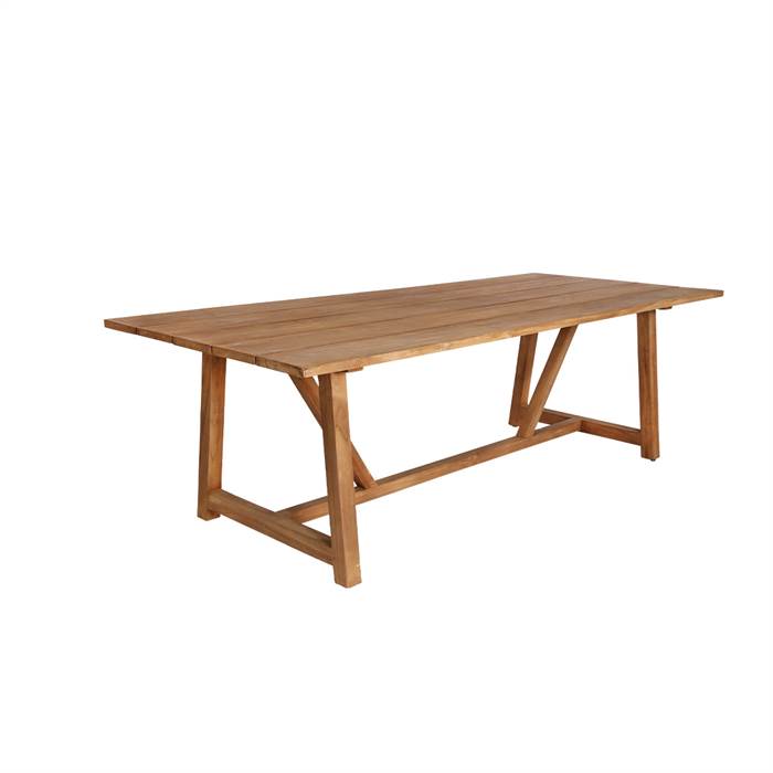 Sika Design George Teak spisebord - 240 x 100 cm Sika Design George Teak spisebord - 240 x 100 cm