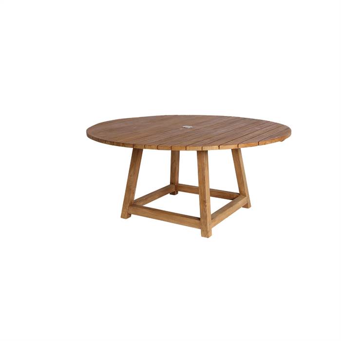 Sika Design George teak rundt havebord - Ø160 cm Sika Design George teak rundt havebord - Ø160 cm