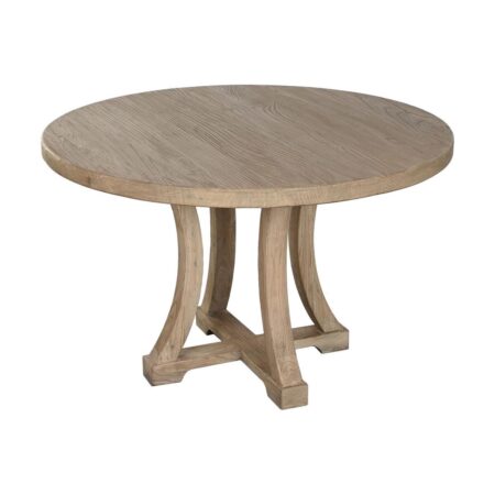 Spisebord Home ESPRIT Natur Elmetræ 120 x 120 x 76 cm