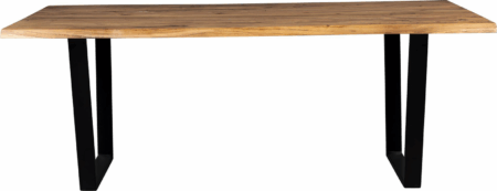Aka, Spisebord, Brungrå, Akacietræ (L: 180 x H: 76 x B: 90 cm.)