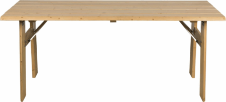 Avenue, Udendørs spisebord, Mørk sand, Fyrretræ (L: 180 x H: 75 x B: 79 cm.)