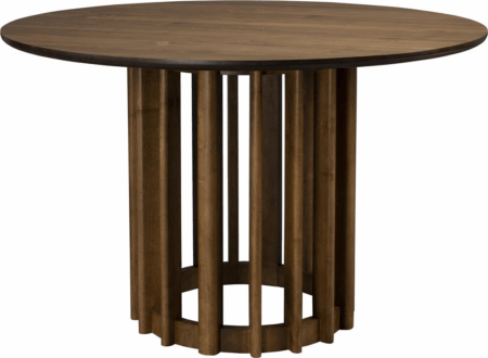Barlet, Spisebord, Mørk natur, Træ (D: 120 x H: 75 cm.)