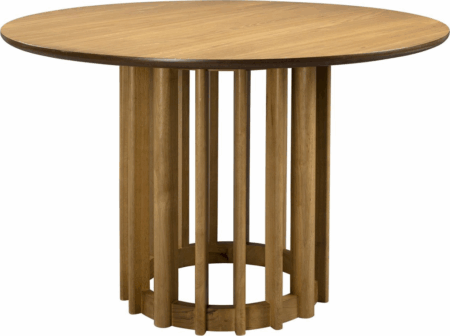 Barlet, Spisebord, Natur, Træ (D: 120 x H: 75 cm.)