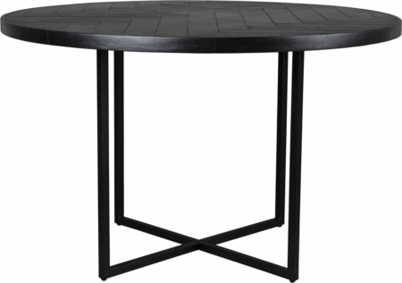 Class, Spisebord, Sort, Træ (D: 120 x H: 75 cm.)
