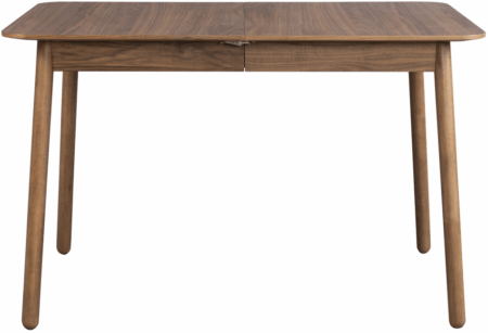 Glimps, Spisebord med udtræk, Mørk natur, Træ (L: 120 x H: 76 x B: 80 cm.)