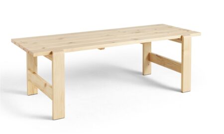 HAY Weekday Table Spisebord L: 230 cm - Lacquered Pinewood