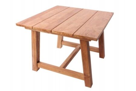 Hercules Teak bord - 4 planker (100x100)