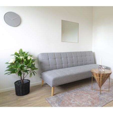 House Nordic - Hapur Sofabord i neutralt mangotræ, Ø40,H45cm