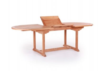 Madrid teak bord - 100x180/240