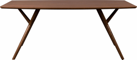 Malaya, Spisebord, Valnød, Træ (L: 90 x H: 74 x B: 180 cm.)