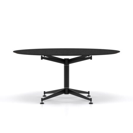Ro Collection Star Table Spisebord Ø: 180 cm - Linoleum/Nero