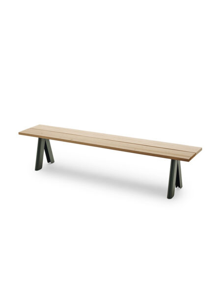 Skagerak Overlap Bænk fra Fritz Hansen (Hunter Green)